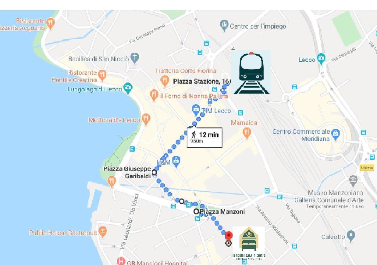 La Nostra Casa In Centro Ξενοδοχείο Lecco Εξωτερικό φωτογραφία